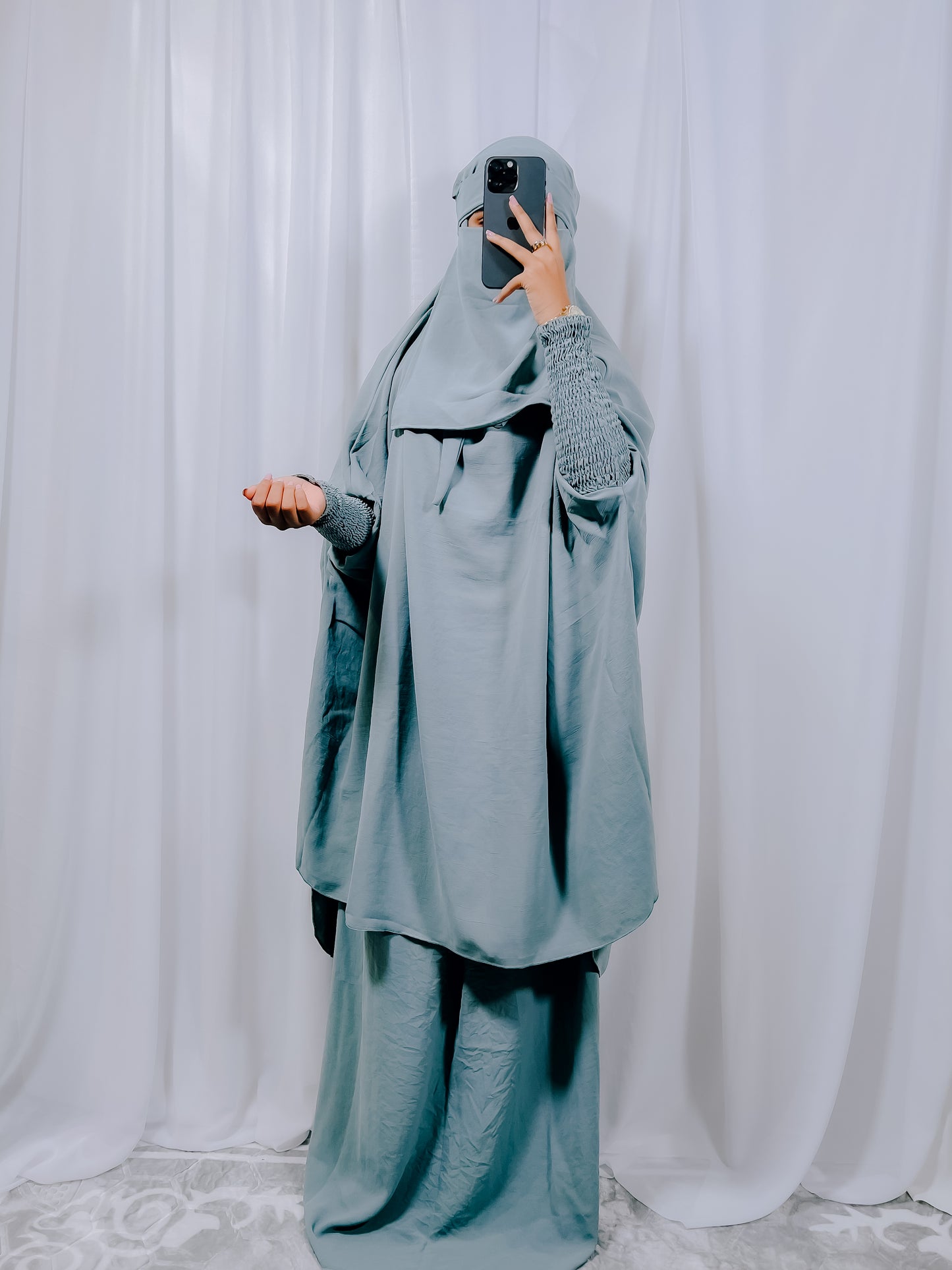 Jilbab with skirt and Niqab